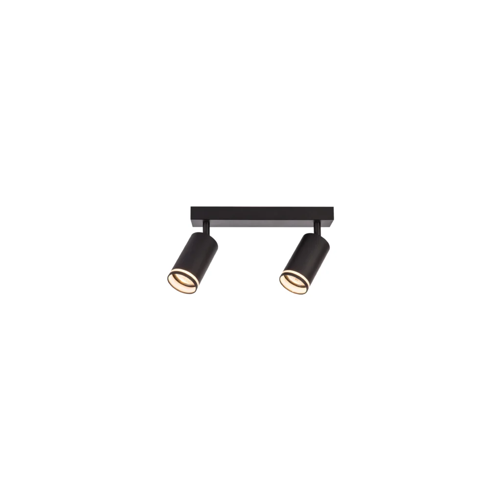 JET 2 GU10 Ceiling Spot Light BK