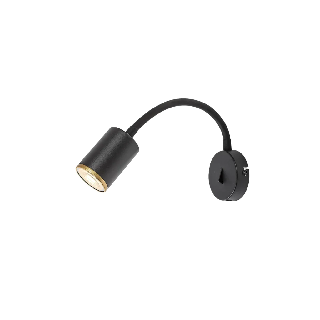 ROVE 1 GU10 Wall Light BK