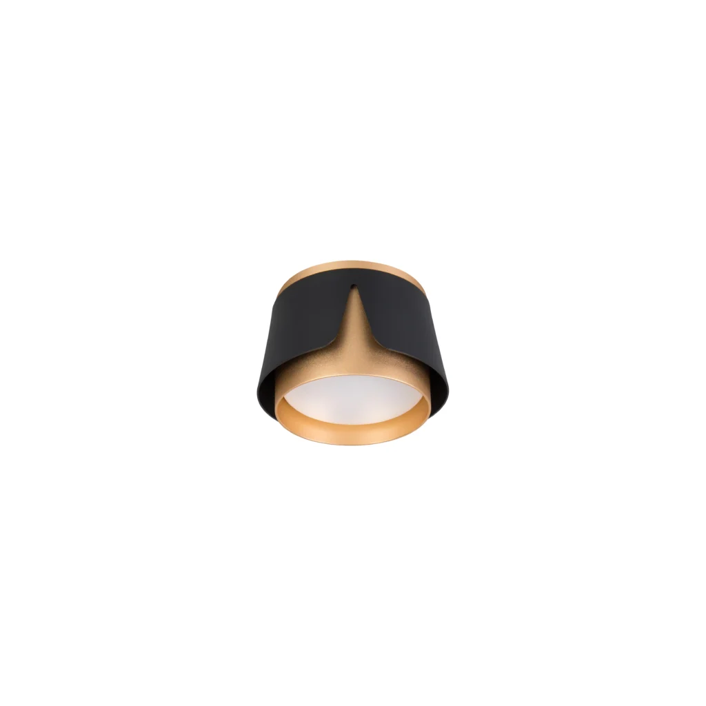 Tulip 1 GX53 Downlight BK+GD