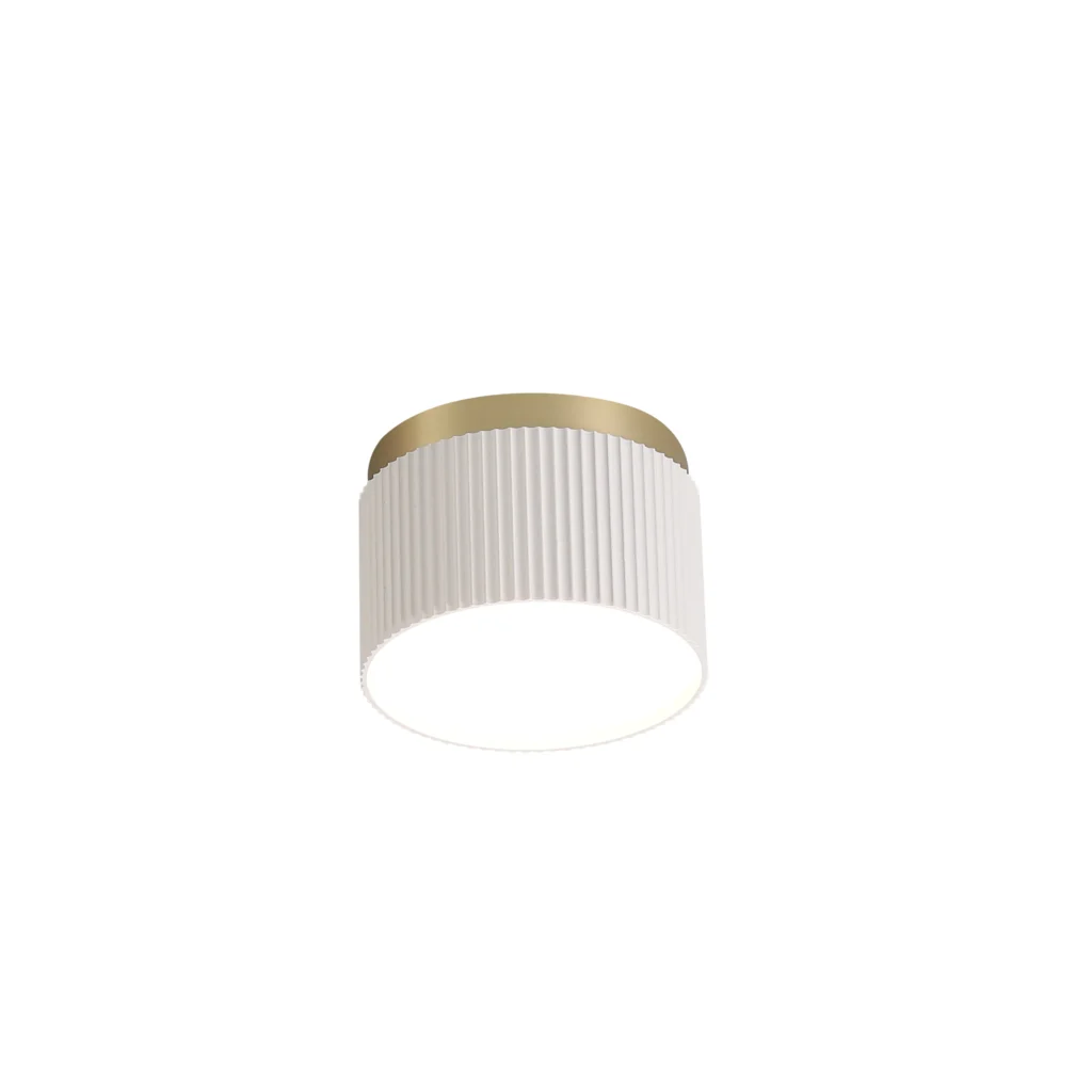 ARIA 1 GX53 Golden Top Fine Stripe Downlight WH