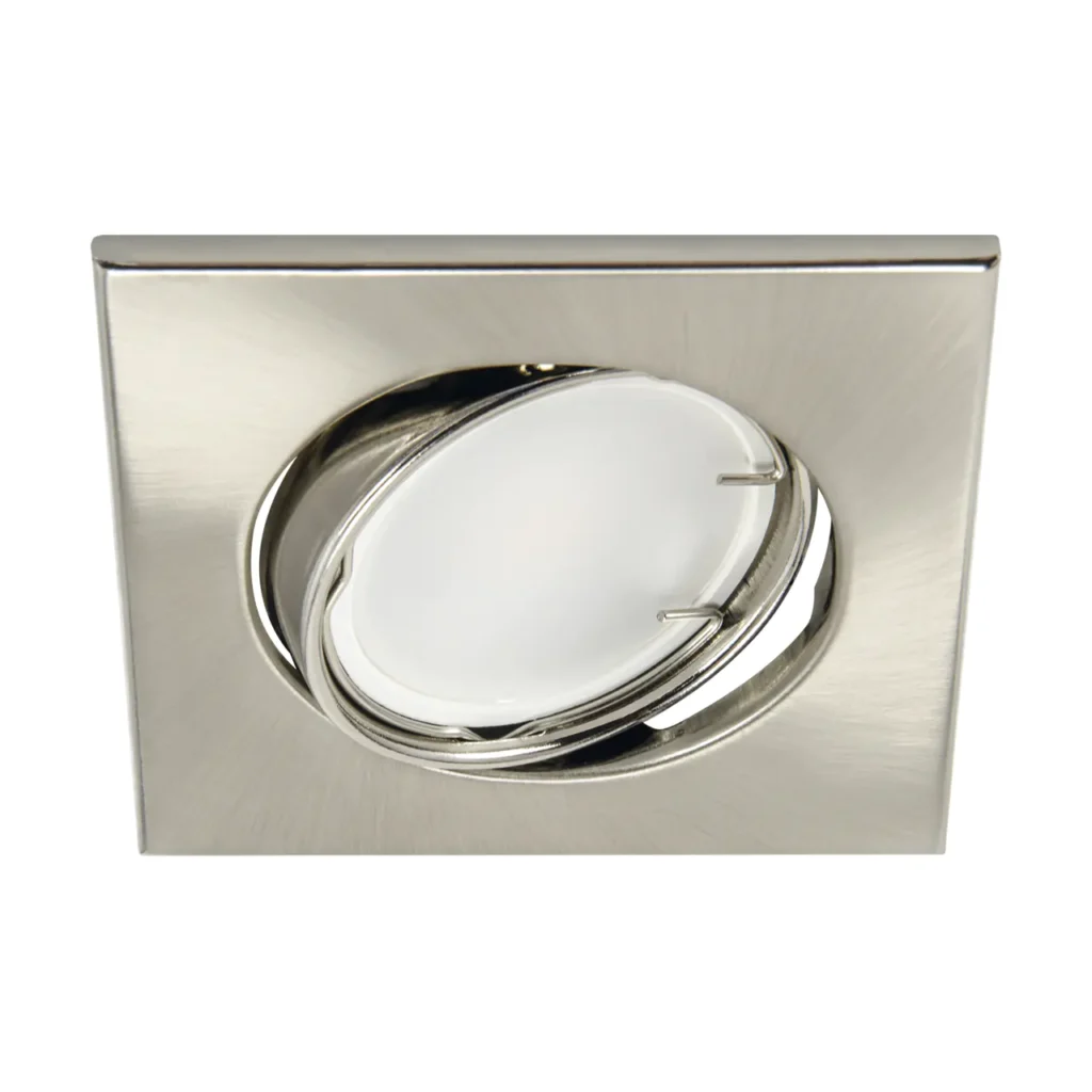 KAEL 1 GU10 Recessed Downlight Square Nickel