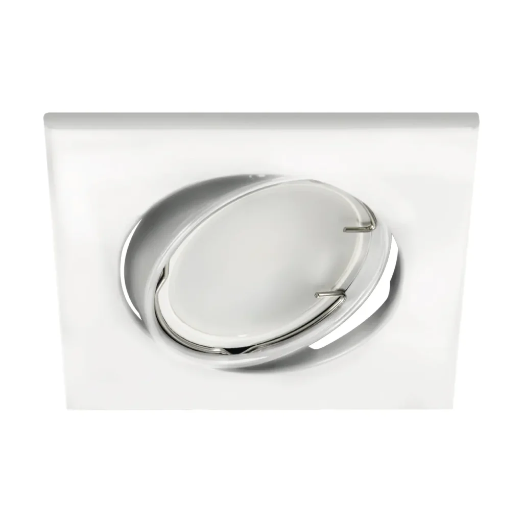 KAEL 1 GU10 Recessed Downlight Square WH