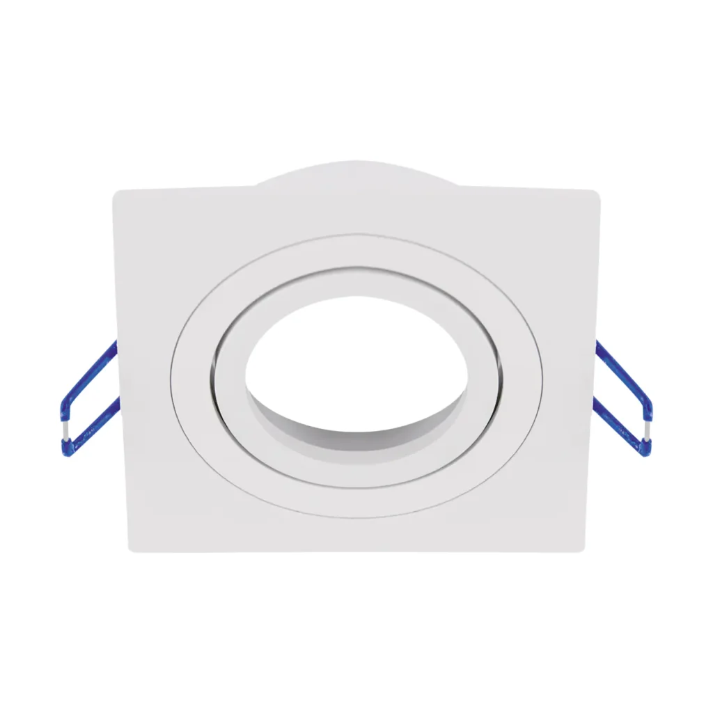LIOR 1 GU10 Recessed Downlight Square WH