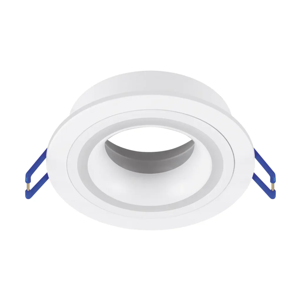 Soren 1 GU10 Recessed Downlight Round WH
