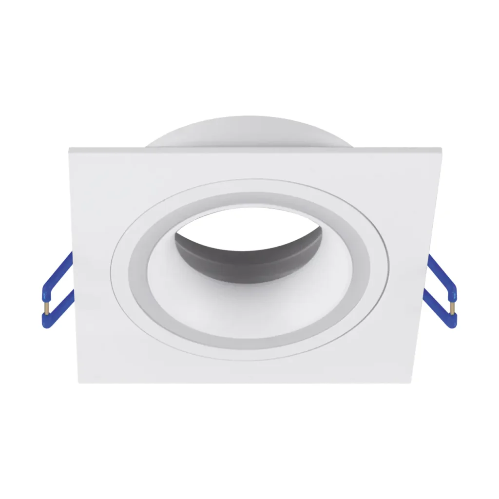 Soren 1 GU10 Recessed Downlight Square WH