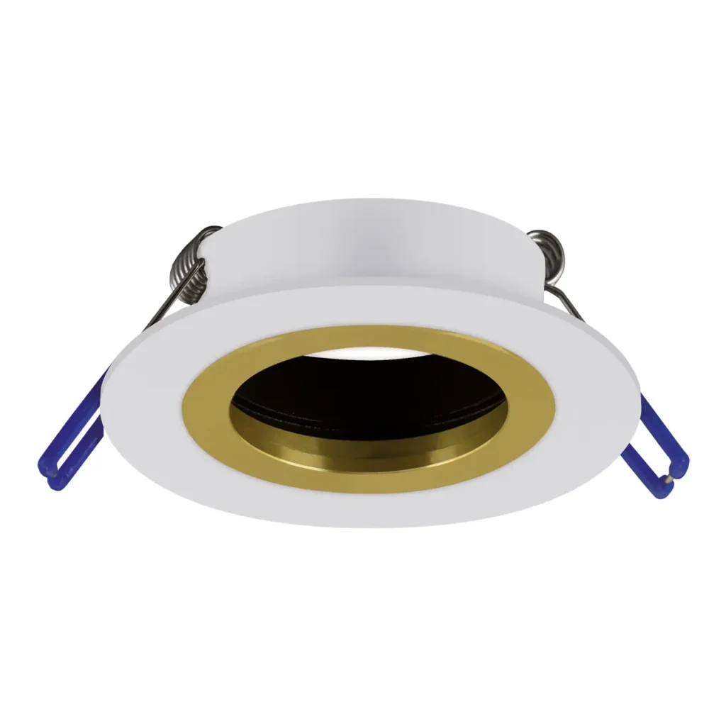TIDO 1 GU10 Recessed Downlight WH+GD