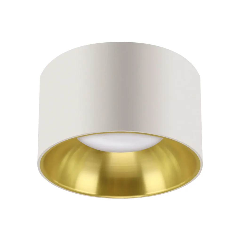 ZORV 1 GU10 Recessed Downlight WH+GD