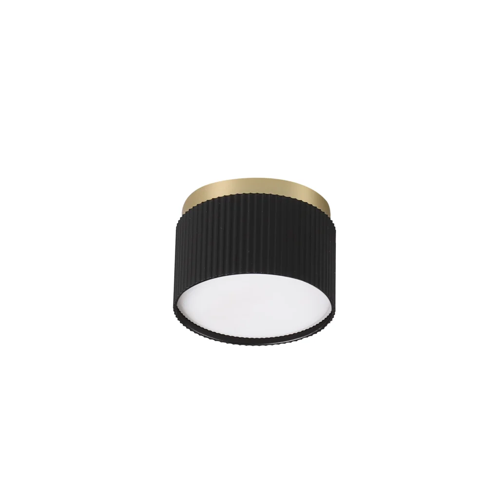 ARIA 1 GX53 Golden Top Fine Stripe Downlight BK