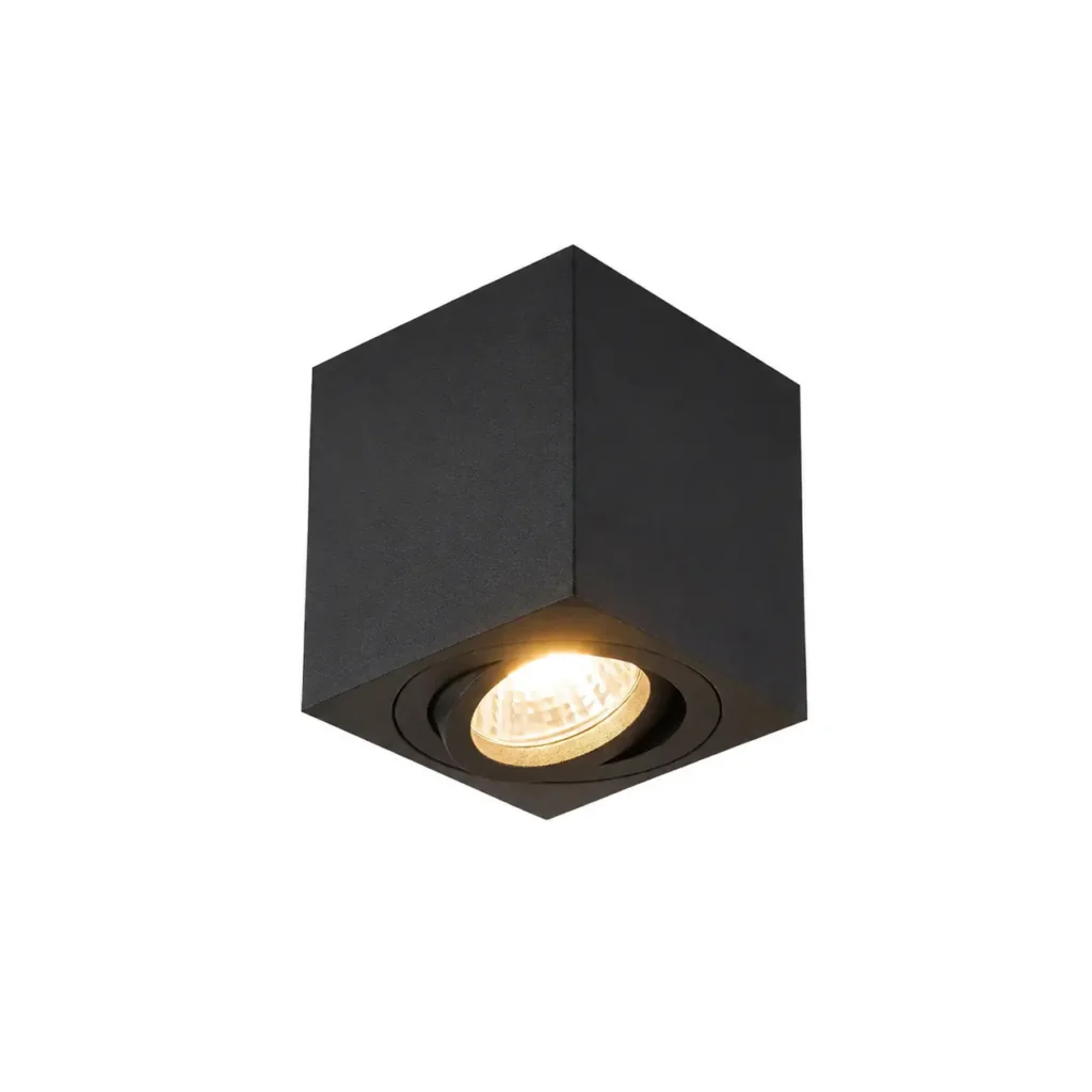 ALBA 1 GU10 Surface Mounted Donwlight BK
