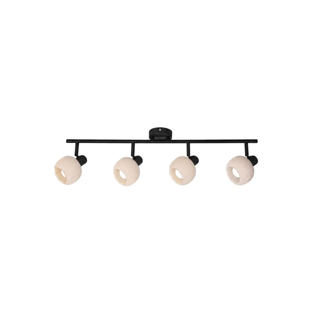 LUNO 4 E14 Ceiling Spot Light BK