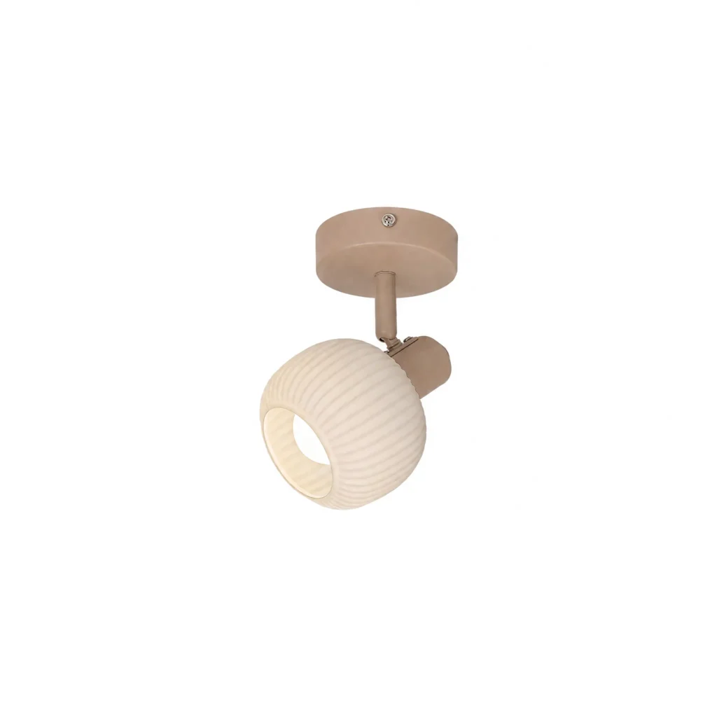LUNO 1 E14 Ceiling Spot Light BEI