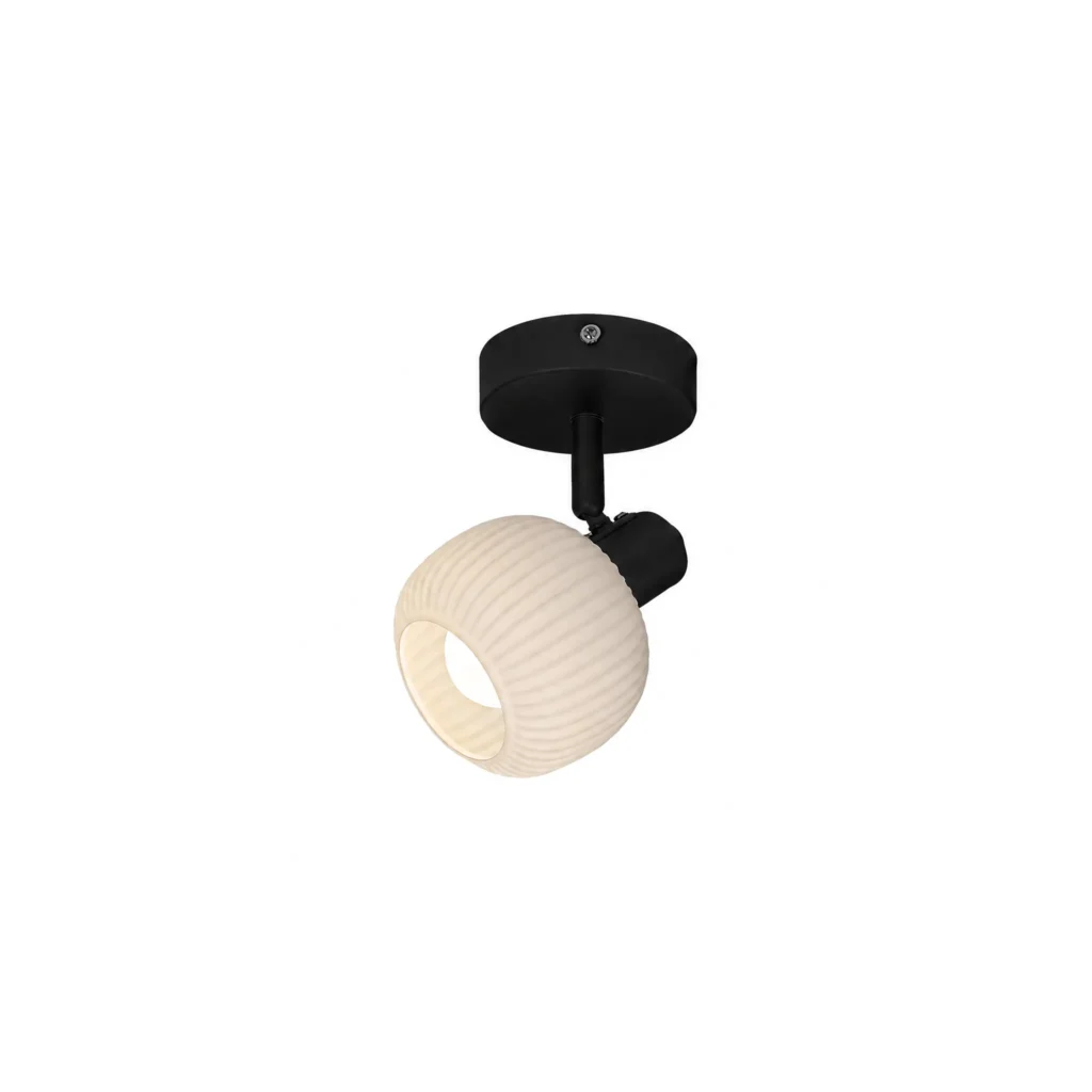 LUNO 1 E14 Ceiling Spot Light BK