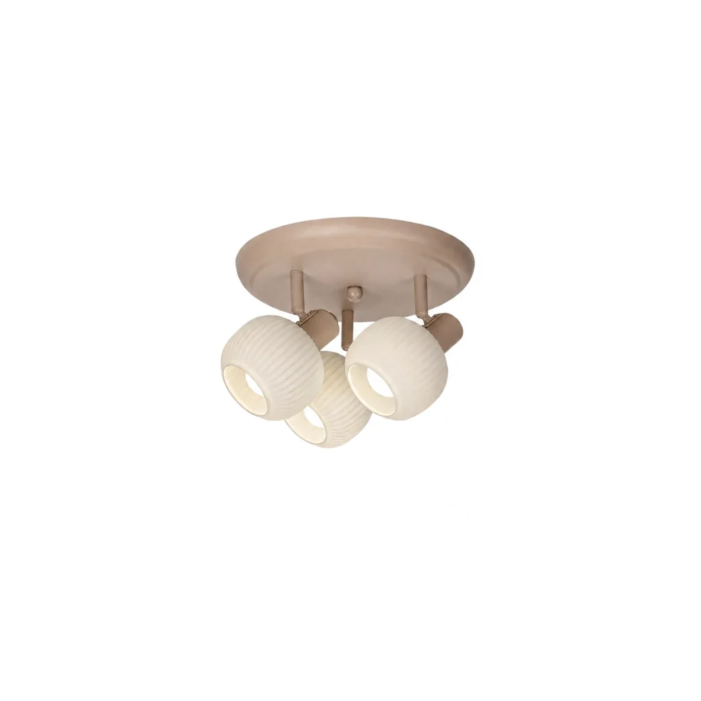 LUNO 3 E14 Ceiling Spot Light BEI