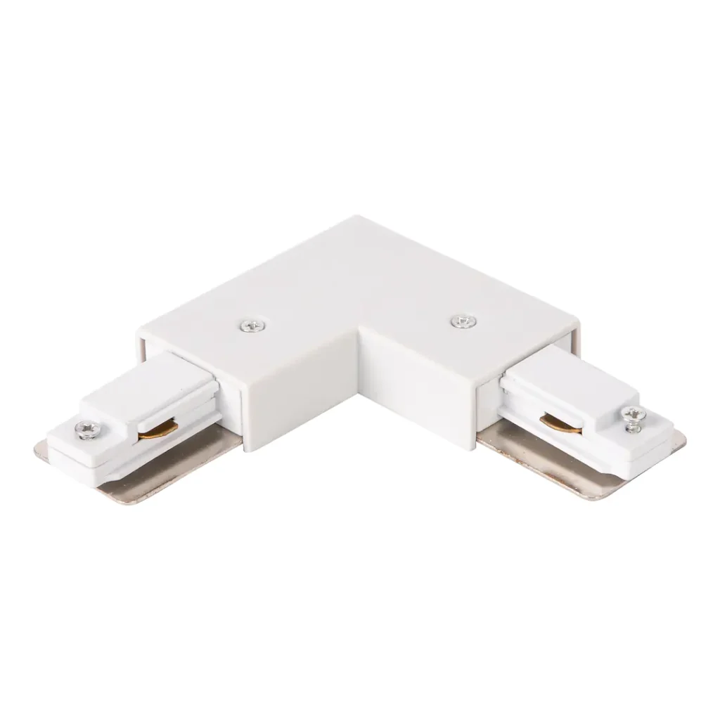 220V Middle connector to trackrail L type with power WH