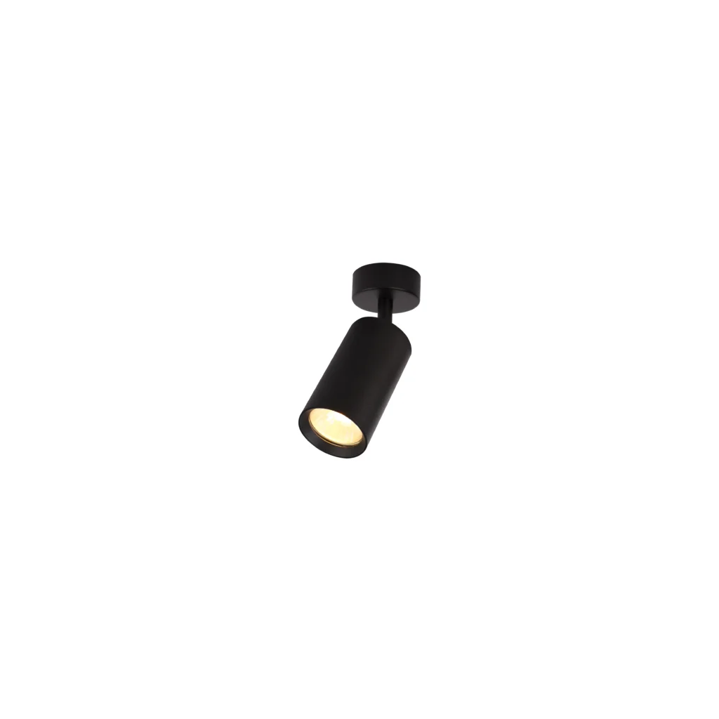 CHIME 1 GU10 Ceiling Spot Light BK