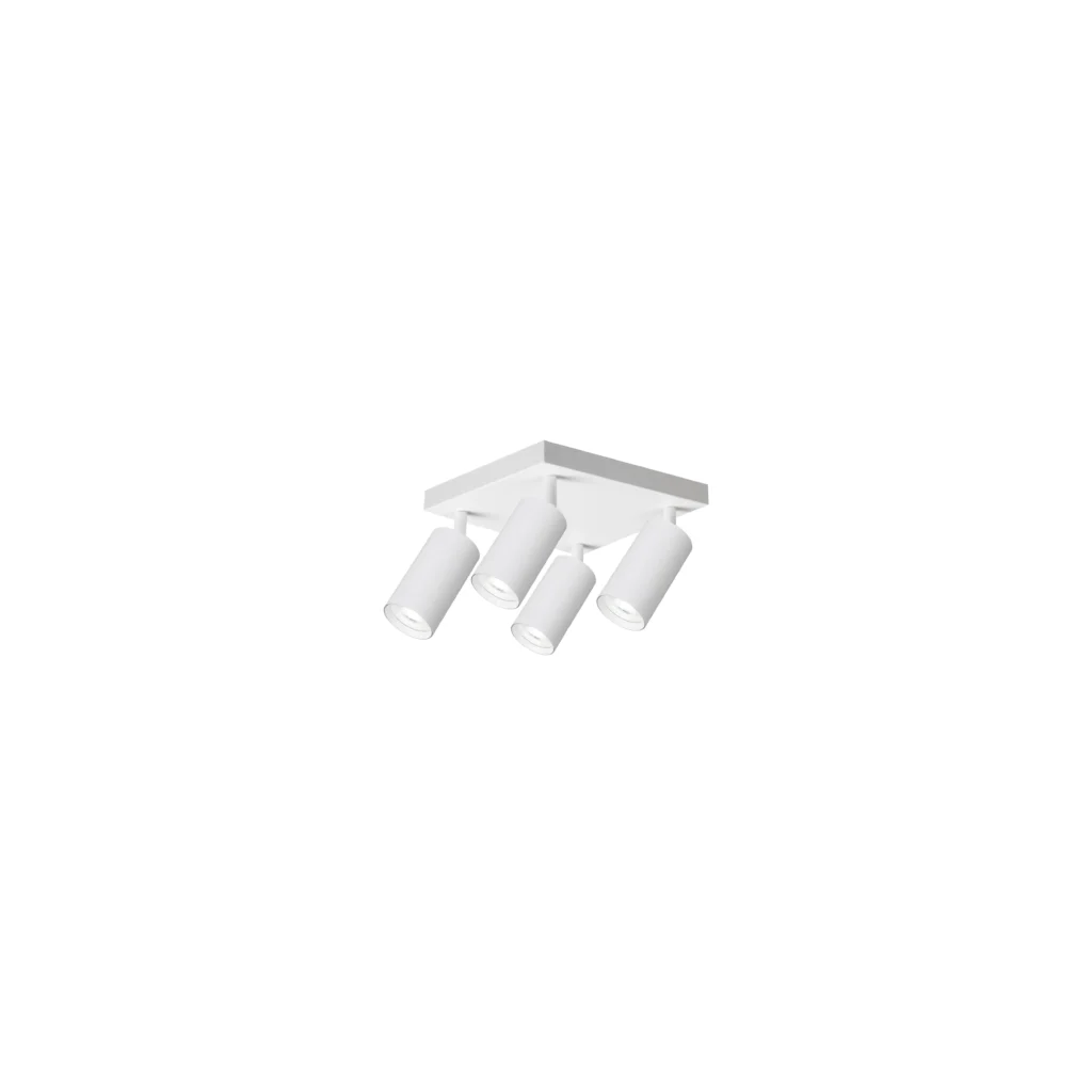 CHIME 4 GU10 Ceiling Spot Light-S WH