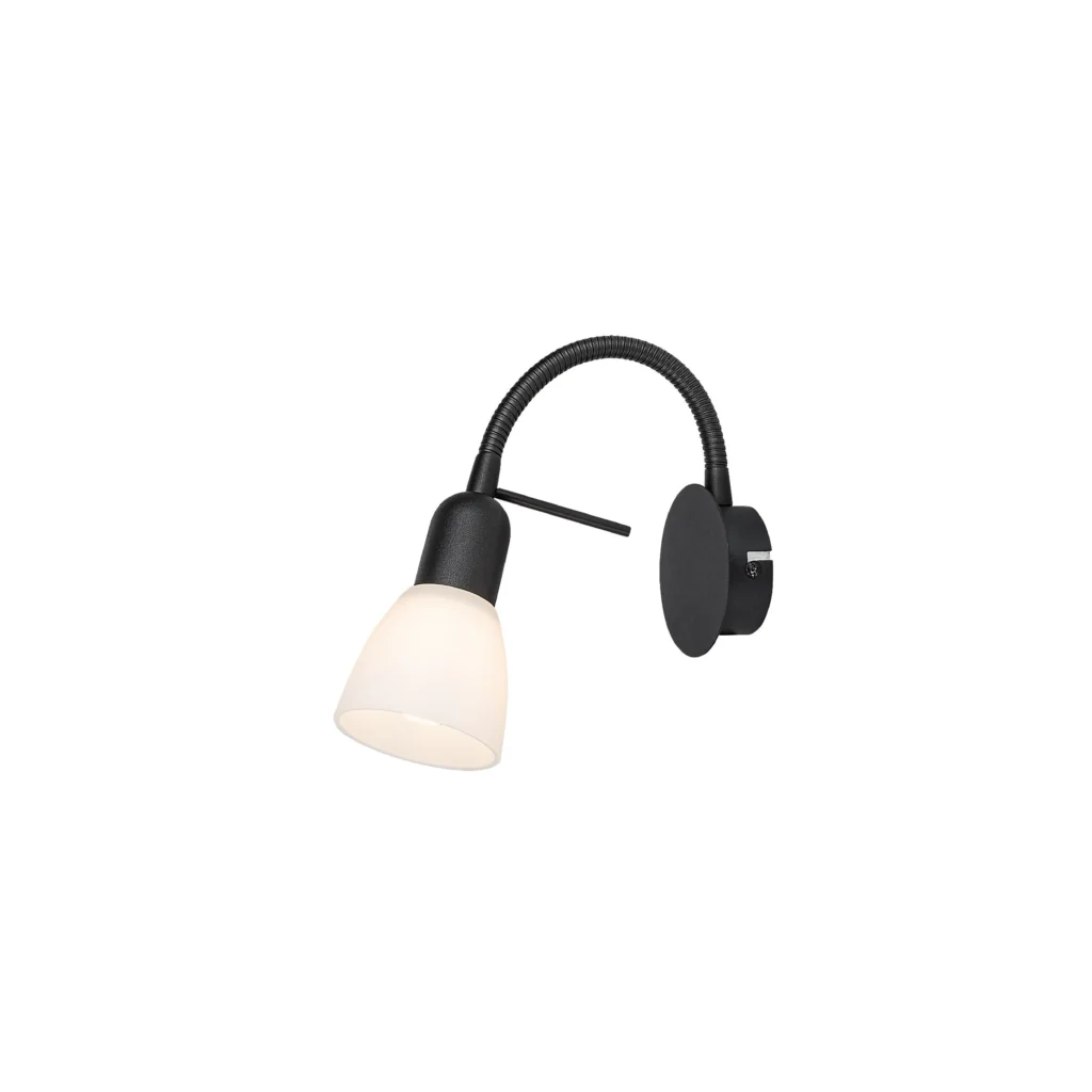 KORE 1 E14 Wall Light BK