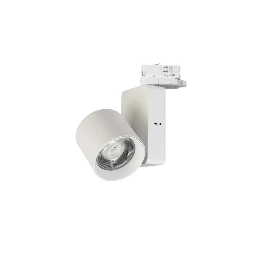 MORT 3F4wires 35W LED Track Light with 3CCT WH